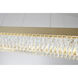 Canada LED 12 inch Gold LED Chandelier Ceiling Light